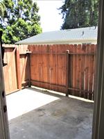 private enclosed patio